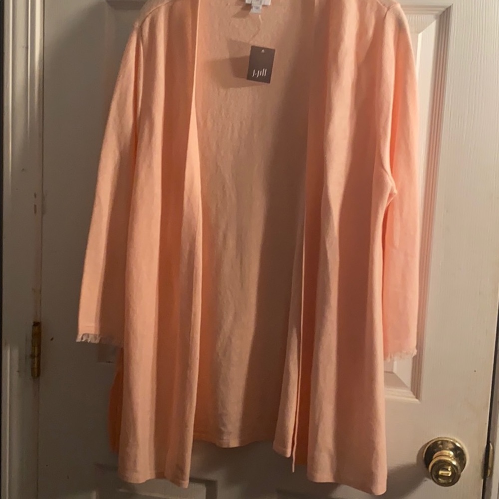 J.Jill pink cardigan for women